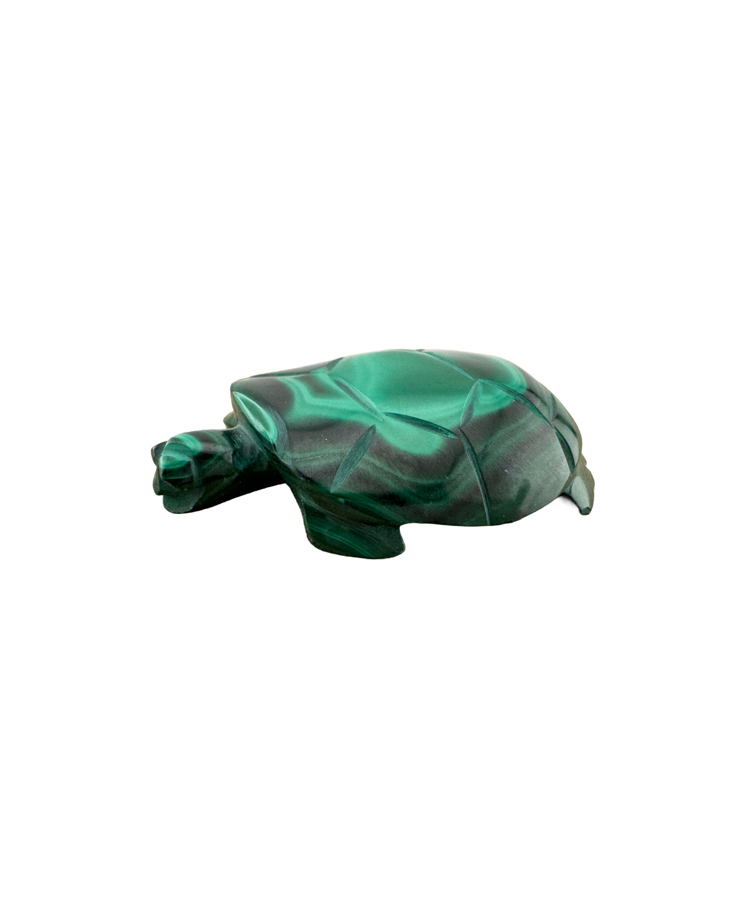 Malachit Schildkröte - Edelstein Figur