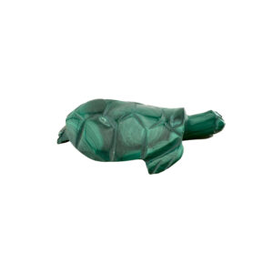 Malachit Schildkröte Kristall – Deko Figur aus Edelstein