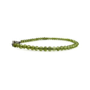 Peridot Armband facettiert – Edelstein Schmuck für Lebensfreude & Energie