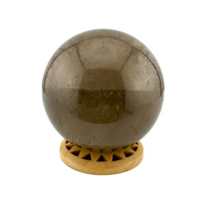 Rauchquarz Kugel – Dekoration und Heilstein mit beruhigender Wirkung