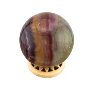 Regenbogen-Fluorit Kugel Edelstein Heilstein poliert Naturstein kaufen