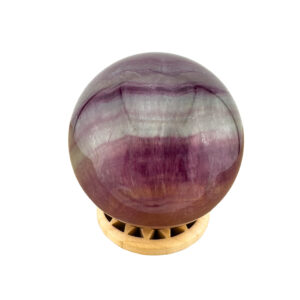 Regenbogen-Fluorit Kugel Kristall Sammlerstück