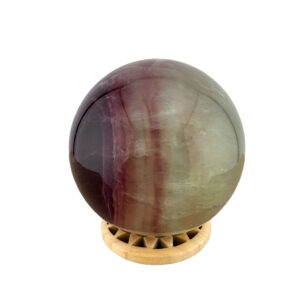 Regenbogen-Fluorit Kugel Kristall Dekoration