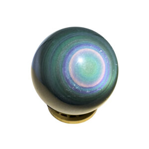 Regenbogen-Obsidian Kugel Kristall Sammlerobjekt Edelstein