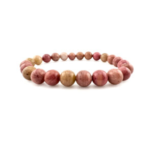 Rhodonit Armband – Heilstein Armband für Liebe und emotionale Heilung