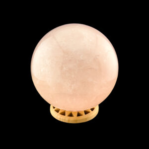 Rosenquarz Kugel Heilstein Herzchakra Stein