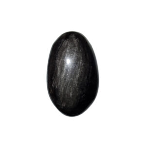 Silberobsidian Handschmeichler Geschenk kaufen – Handschmeichler Schutzstein Heilstein