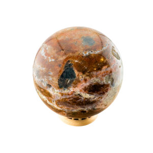 Sonnenstein-Kugel mit Apatit Edelstein kaufen Dekoration